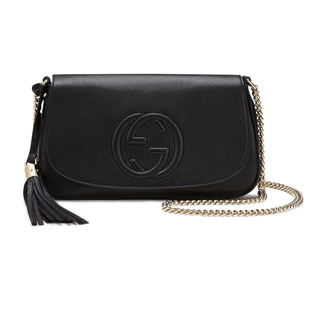 Gucci Black Soho Disco Crossbody Shoulder Bag